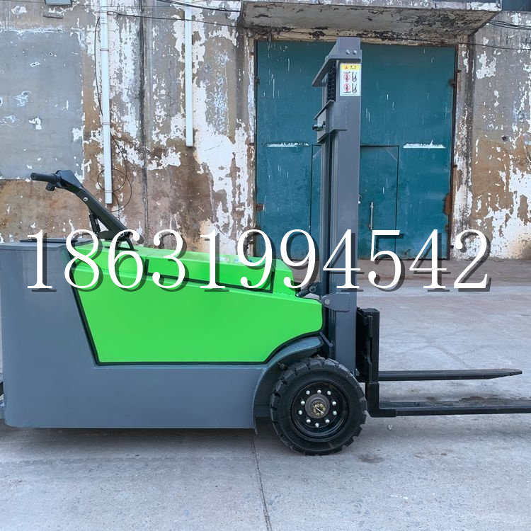 施甸县小型电动叉车1吨2吨步行站驾式电瓶堆高充电装卸车液压升降车铲车